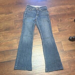 Ariat Women's Flare Jeans in Denim Blue